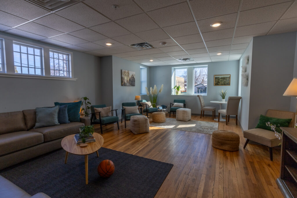 The Lodge at Oxford living room